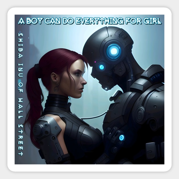 ABCDEFG = a boy can do everything for girl Magnet by animegirlnft